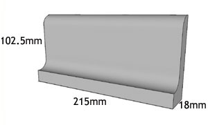 Coved base round top